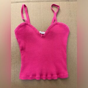 Zara Women Pink Top Blouse - Size Small